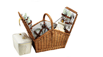 Huntsman Picnic Basket for Four